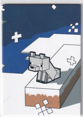 Panini Minecraft Time to Mine Trading Cards Karte Nr. 136 Biome Card Snow & Ice