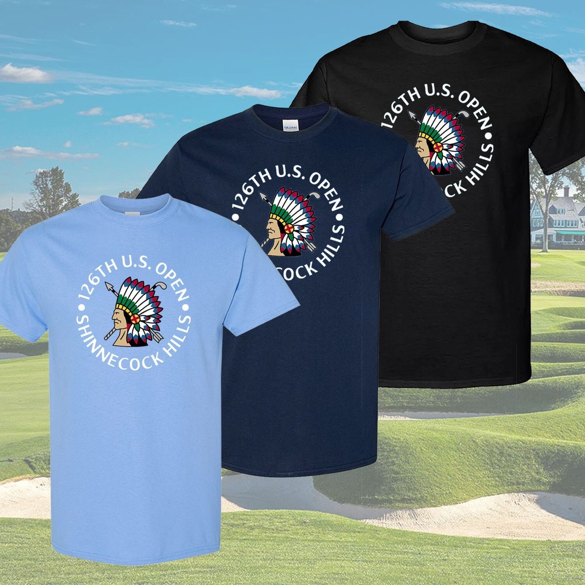 2026 U.S. Open Oakmont and Shinnecock Hills Unisex T-Shirt All