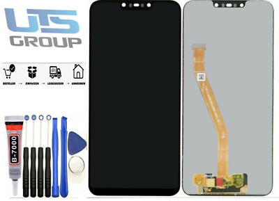 Für Huawei Nova 3 PAR-LX1 PAR-LX9 LCD Bildschirm Display Touchscreen Schwarz