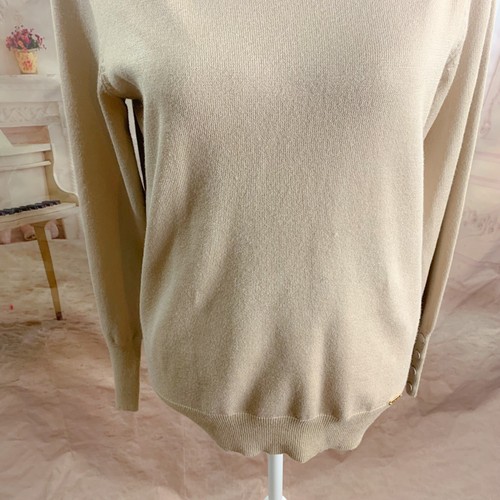NEW T Tahari Women’s Flax Heather Pullover Sweater Size Small - Picture 3 of 10