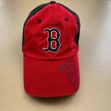 Boston Red Sox Baseball Cap Hat Youth Boy Girl Red Big B Fan Favorite Authentic