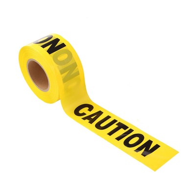  100 M Warning Tape Stickers Clear Double Sided Barriers Waterproof