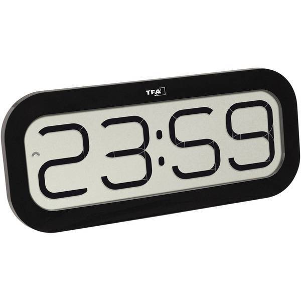 Tfa 60 4514 01 radiocontrollato orologio da parete 28 mm x 321 140 nero