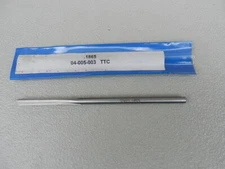TTC .1865 Reamer 04-005-003 HSS Germany  Round Shank Unused 