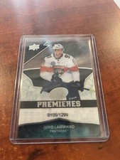 2018-19 Upper Deck Ice Rookie Premieres 55 Juho Lammikko /1299 Florida Panthers