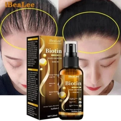 ELHOE Hair Growth products Biotin Fast Growing Hair Care Essential Oils Anti Hair Loss