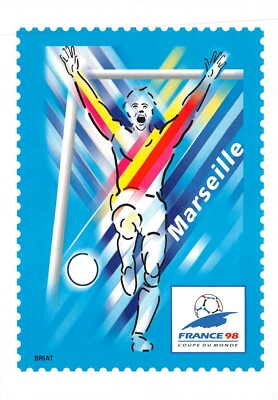 Carte Postale Coupe Du Monde 98 - Vintage