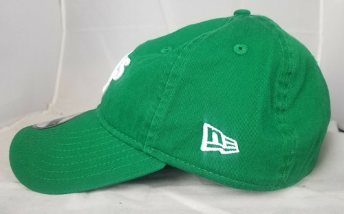 Oakland Athletics MLB New Era 49FORTY Kelly Green Hat Cap Size Small New - Picture 5 of 11