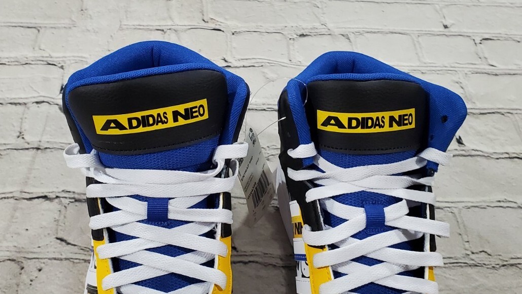 Adidas Entrap Neo Mid Golden State Warriors Blue Yellow 