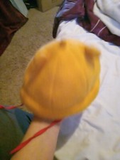 Disney Winnie the Pooh Vintage Toddler Hat Cap Beanie Face Bear Ears 12-24 Month