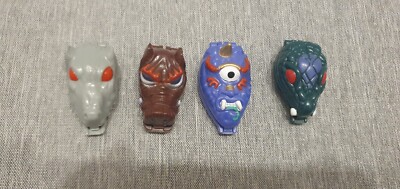 Mighty Max Knock Off Mini Pocket Beasts Komplett 4er Set