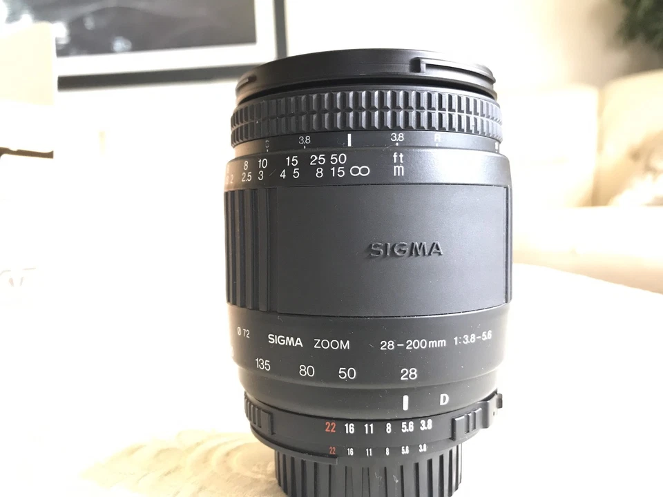 Sigma 28-200mm f/3.8-5.6 AF Lens for Nikon. BRAND NEW IN BOX. NOS!!!! - Image 3 of 4