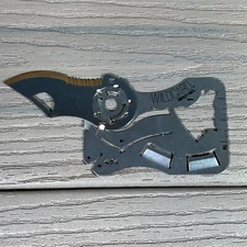 Wildcard Zootility Tool Folding Pocket Knife Multitool USA Ultralight VERY GOOD