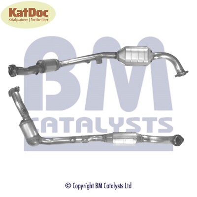   Katalysator für Opel Omega B, 2.6/3.2, V6, 132/160kW, rechts, Euro 3