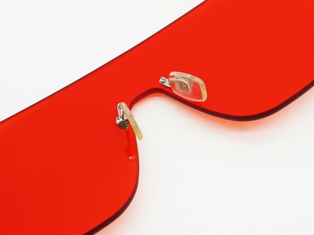 Louis Vuitton Supreme Z0985U Sunglasses Red Plastic Accessories