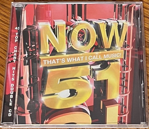 VARIOUS ARTISTS "NOW THAT'S WHAT I CALL MUSIC 51" RARE ORIGINAL 2002 UK 2CD SET