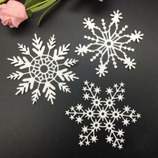 Snowflake Metal Cutting Dies Scrapbooking Craft Making Stencil Card Embossing