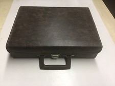 Cassette Carrying Case BMI 30 Tapes Vinyl Faux Leather Vintage