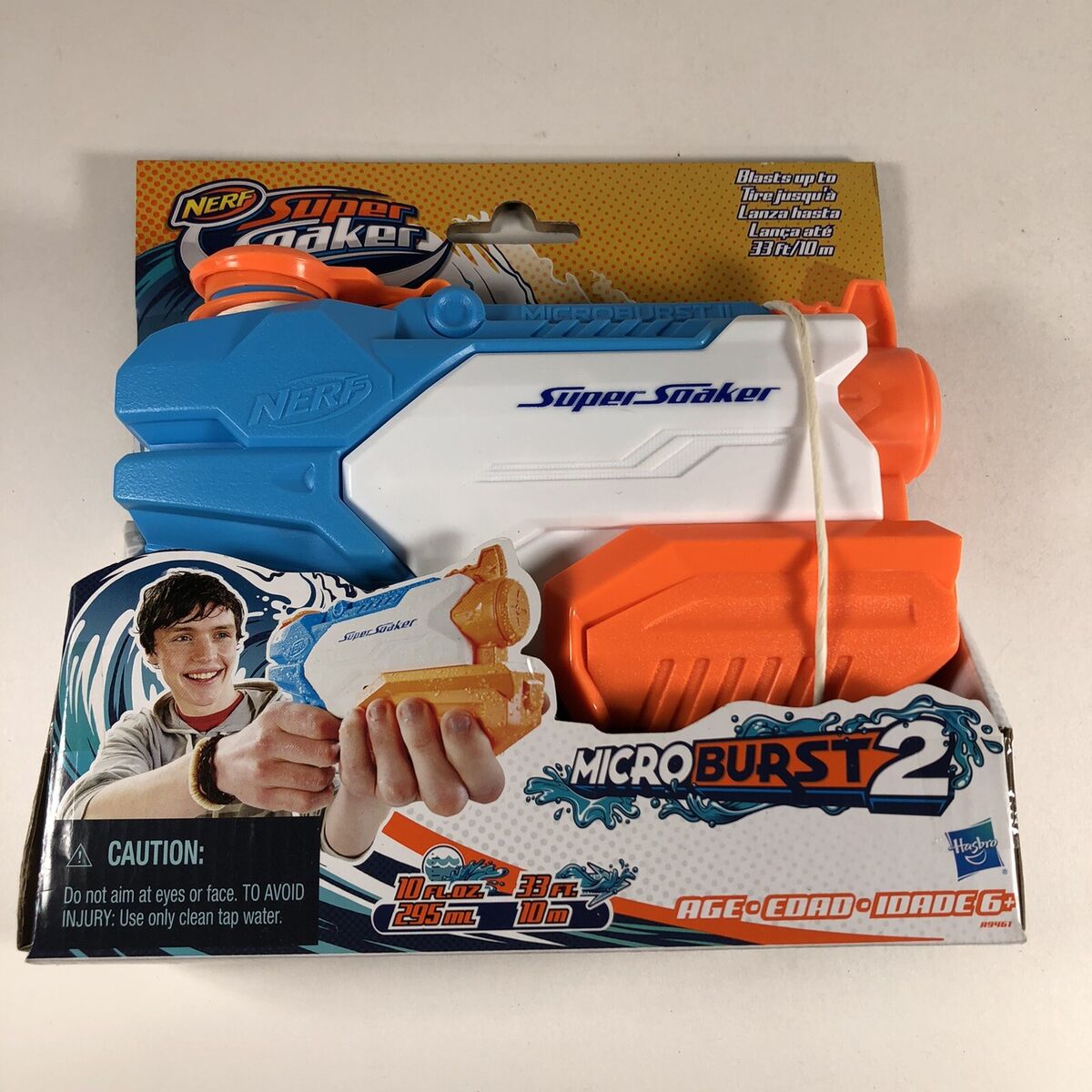 Lançador de Água Nerf Super Soaker Microburst - Hasbro em Promoção