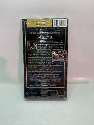 Miss Rose White Hallmark Hall of Fame Gold Crown Collector's Edition Sealed VHS - Picture 3 of 6