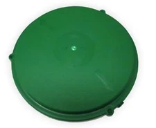 12 Inch Green Domed Container Lid for Septic Tanks with Safety Screws