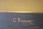G. STEWART (20th Century), Large Still Life, Orig. OIl / Canvas, 24" by 36" — photo 3