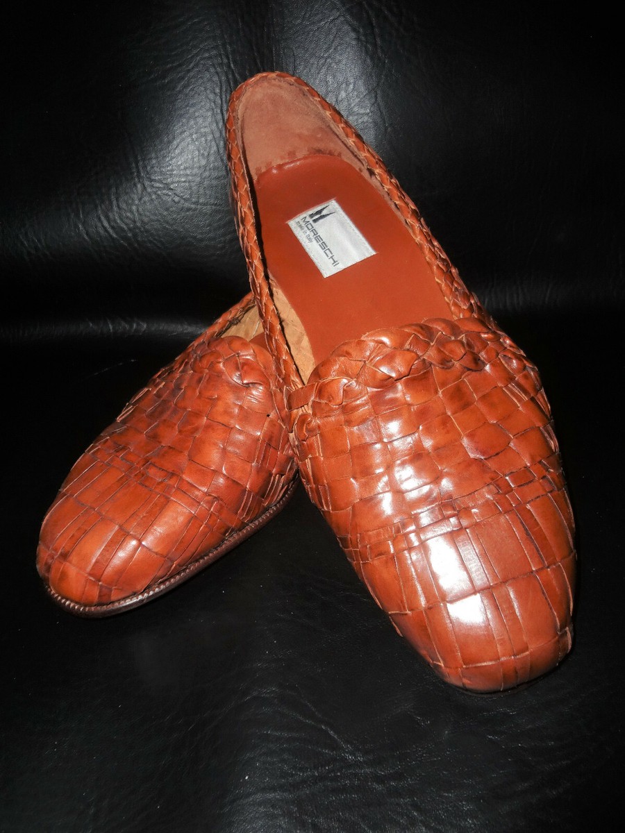 New - Moreschi - Valda Brown Weaved Loafer - Size 7M | eBay display picture 2