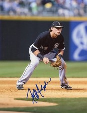 TREY MICHALCZEWSKI INFIELD CHICAGO WHITE SOX SIGNED AUTOGRAPHED 8X10 W/COA