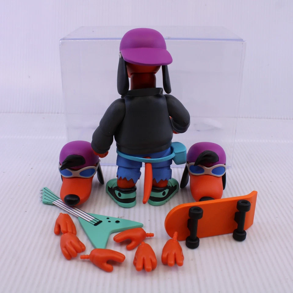 Figura de acción suelta D3 Super 7 Ultimates Los Simpson Poochie Foto 2 de 2