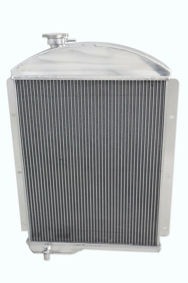 Radiador de aluminio 3 filas para camioneta Chevy AJAK AL AM AN YR 1941-1946 3,5 L 3,8 L L L6 Foto 3 de 4