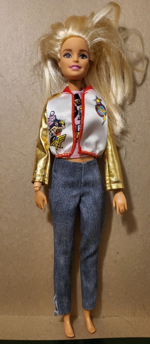 Barbie DC Comics Superheroes Wonder Woman Fashion Pack Jacket 2018  C254