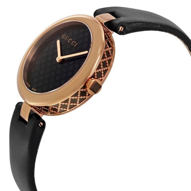 Gucci DIAMANTISSIMA Black Dial Black 