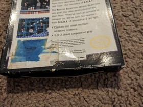 S.C.A.T.: Special Cybernetic Attack Team (Nintendo, NES) -- Box Only -- SCAT