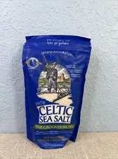 Celtic Sea Salt FINE GROUND 1 lb Resealable Bag New Fast Shipping