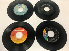 Lot of 28 Vintage 45 Records by Various Artists
