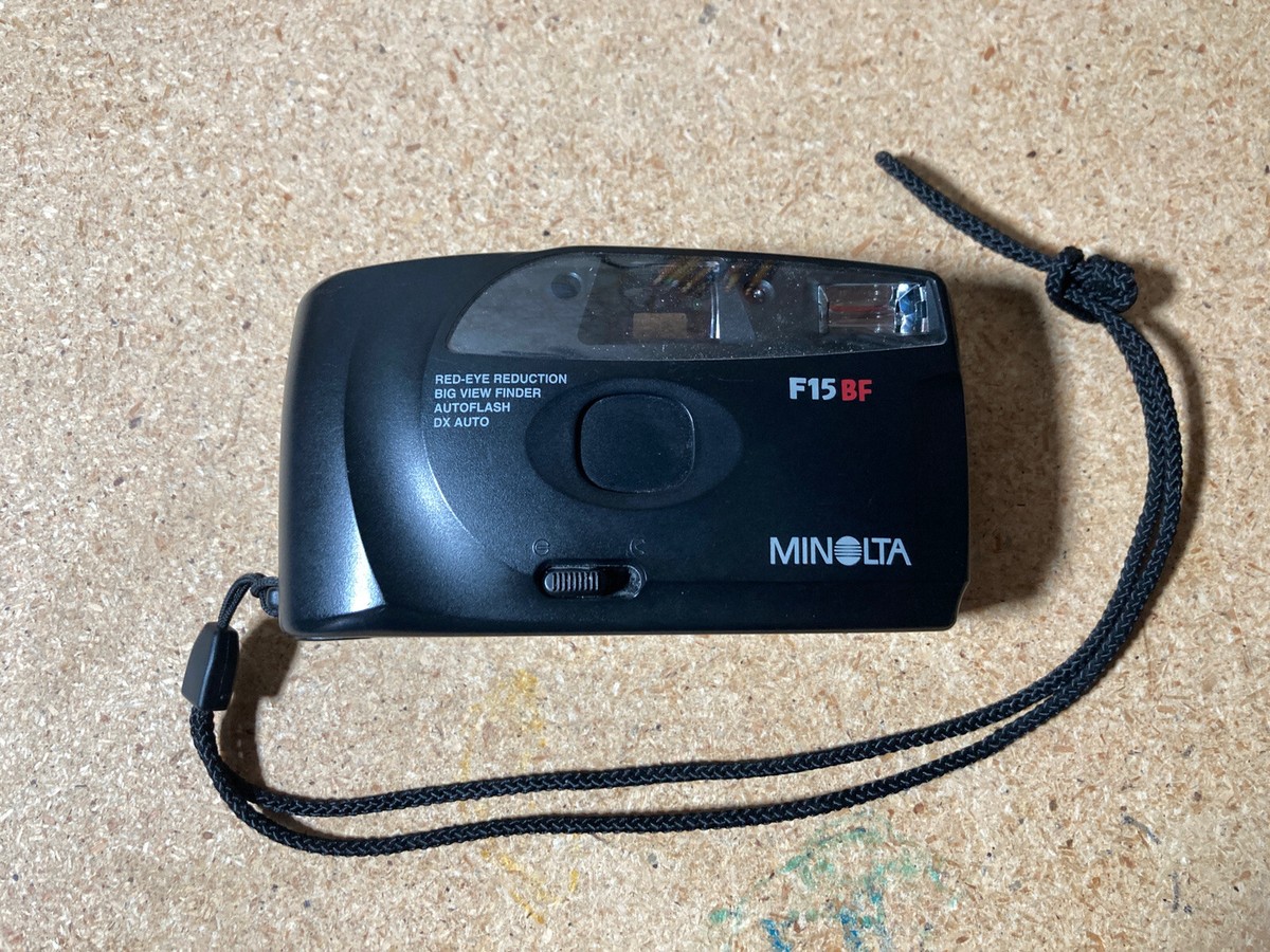 Minolta F15BF Point and Shoot Film Camera