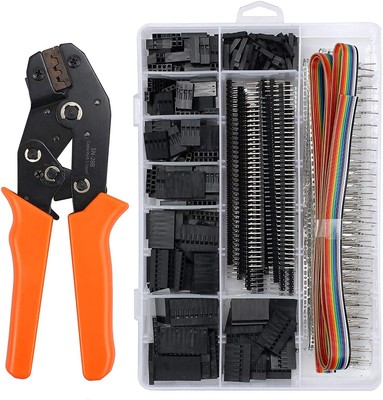 Konvolut 1550 Dupont Crimpzangen 254 mm + Crimpstifte + Kabelsatz ...