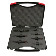 7 Pc H6 Metric Thread Plug Gage Gauge Set Double End GO & NO GO Lot H6 6H