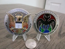 National Security Agency NSA Deep State SIGINT Challenge Coin