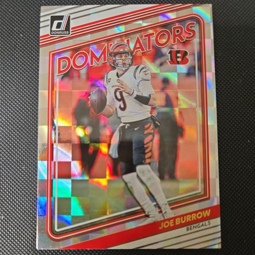 Joe Burrow [Autograph] #D5 2022 Panini Donruss Dominators card