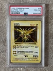 1999 Pokemon Shadowless Zapdos #16 -  Base Set Holo PSA 8