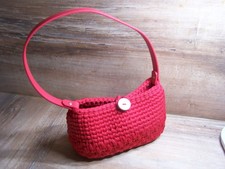 Handtasche, Häkeltasche, Umhängetasche, Sho...