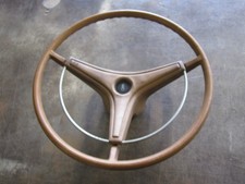 70 Plymouth Road Runner Satellite Tan Steering Wheel W Horn Pad Ring Oem