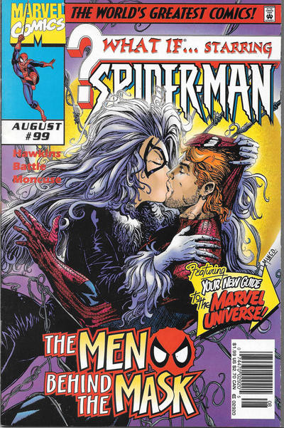 What If Vol 2 #99 Newsstand FN Marvel Spider-Man Black Cat Kiss Cover