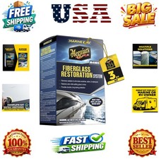 Marine/RV Fiberglass Restoration System, 3-Piece Marine Fiberglass Repair Kit...