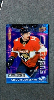 2021-22 Upper Deck Ice Sub Zero #SZ-38 Grigori Denisenko Panthers #d 97/999