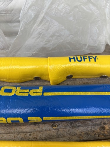 OG Huffy Pro 2 BMX Pad Set- NOS- Old School- 3 Piece- V Bar Double Stem Top Tube - Picture 4 of 7