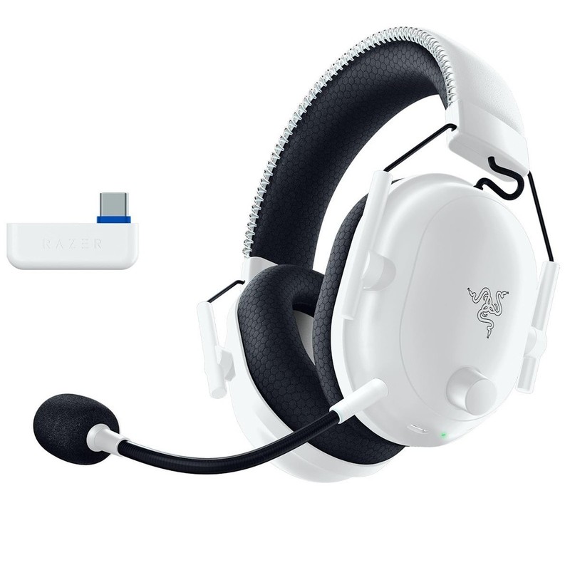 Razer BlackShark V2 Pro Gaming Headset for PlayStation/PC Hyperspeed - White