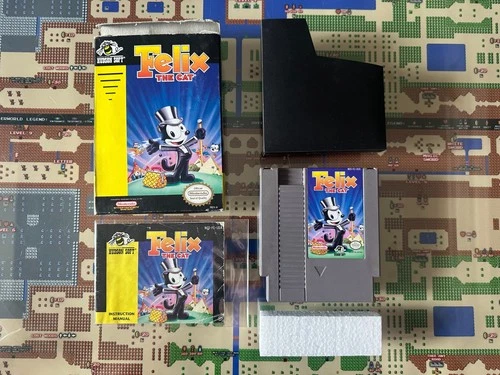 New ListingNES Nintendo Felix the Cat CIB Complete in Box GENUINE AUTHENTIC TESTED