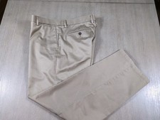 Dockers Men's 38x32 Dress Pants Straight Fit D2 Tan Beige